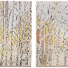 White Birch – Acrylic Paintings